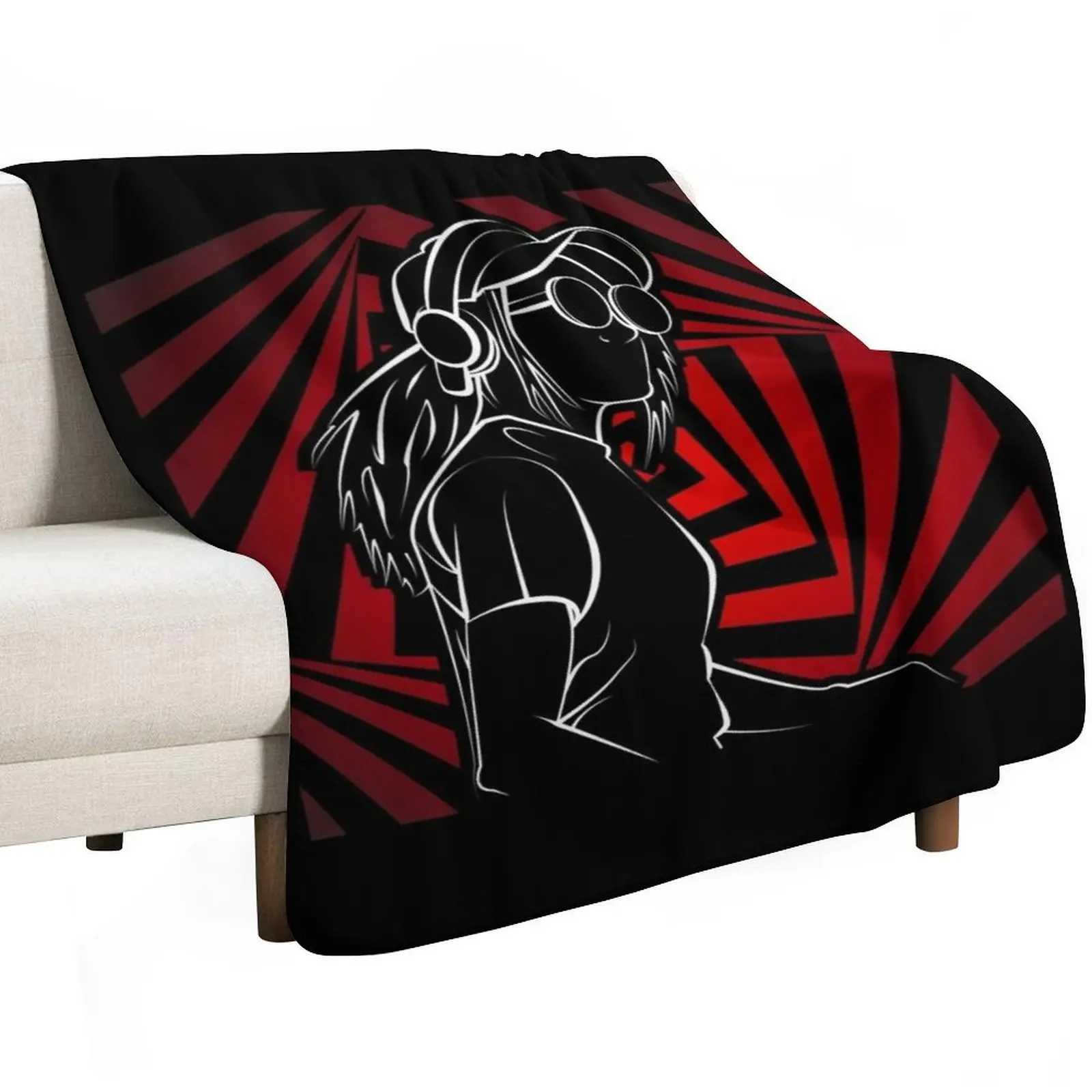 Rezz Mass Manipulation Throw Blanket Thermal Sofa Blankets For Sofas wednesday Winter beds Thins Blankets