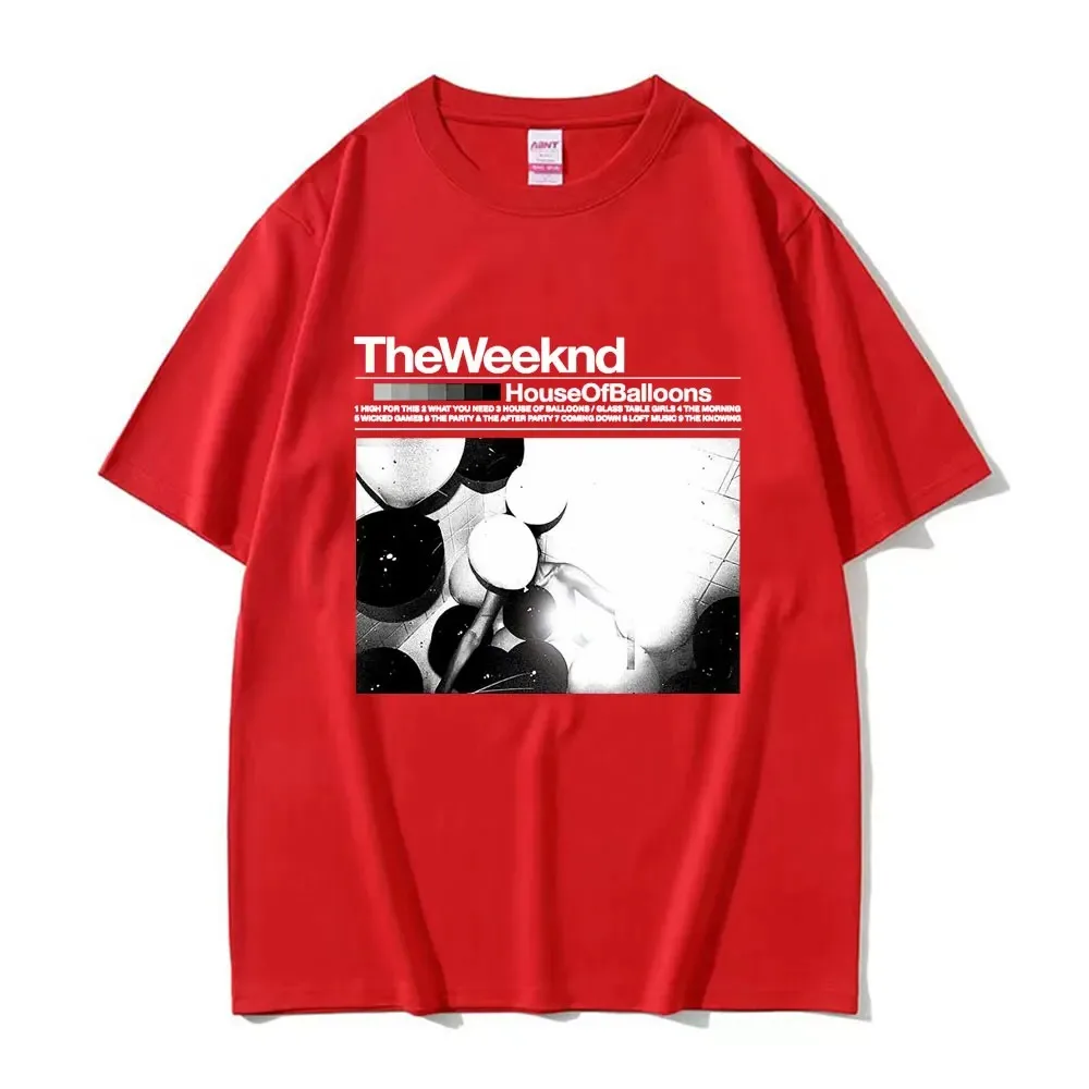 نموذج جديد The Weeknd 90s Vintage Unise تي شيرت جديد تي شيرت s