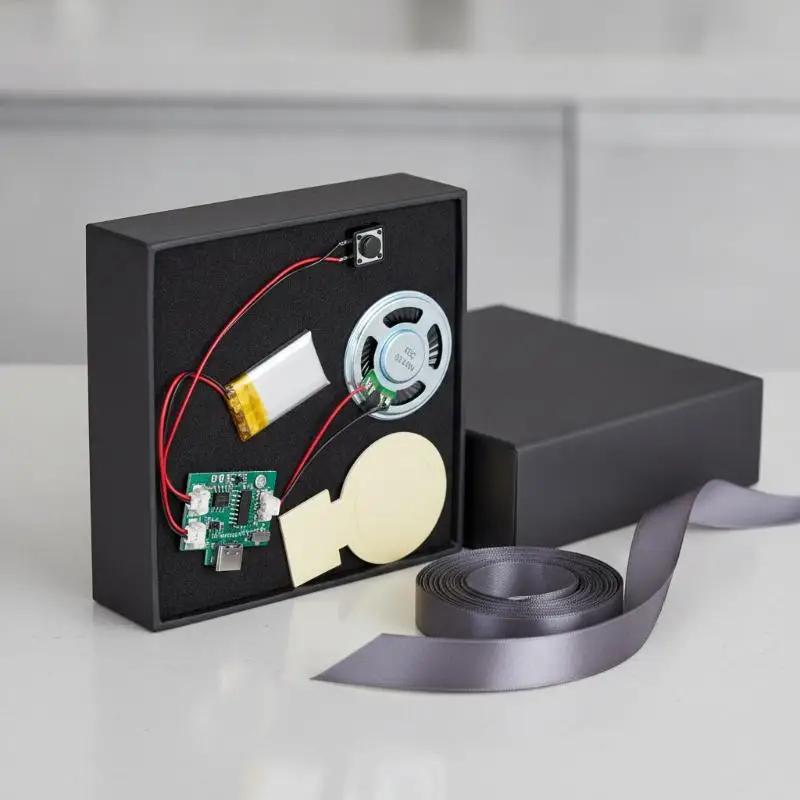 Rechargeable USB Download MP3 Voice Recording Sound Module Speaker Kit for DIY Music Toy STEM Projects