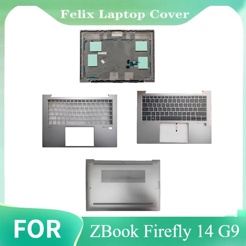 laptop LCD top cover screen back case palm rest keyboard upper lower bottom shell For ZBook Firefly 14 G9