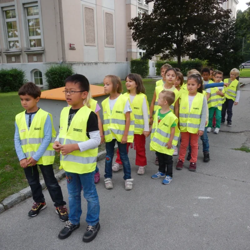 Gilet di sicurezza riflettente per bambini scuola per bambini gilet traspirante strisce riflettenti ad alta visibilità in più colori