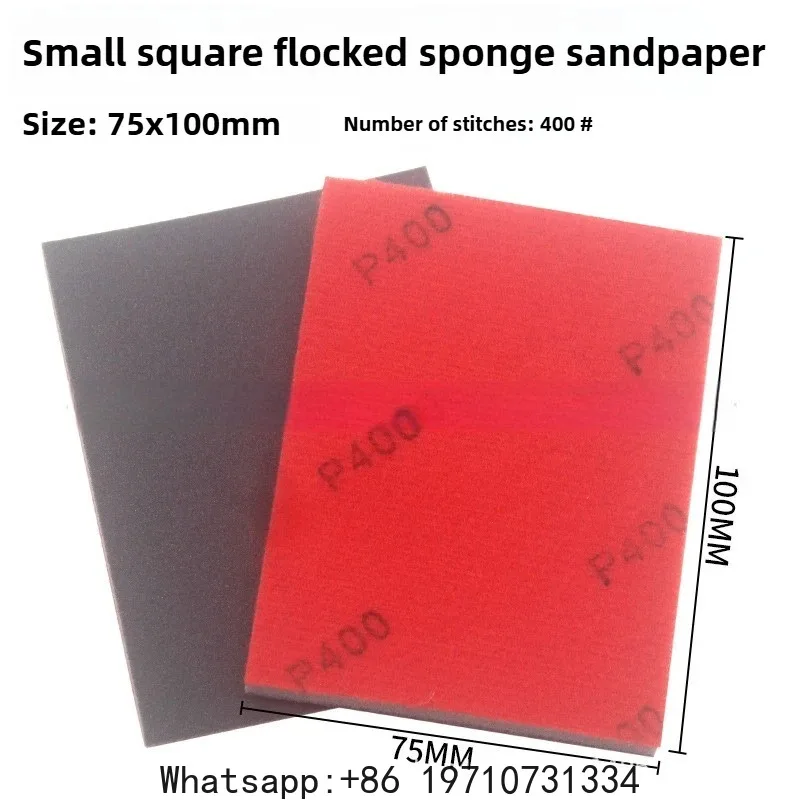24-Piece Sanding Sponges Set 80-3000 Grit Wet Dry Sandpaper for Wood Metal Paint Car Body Repair