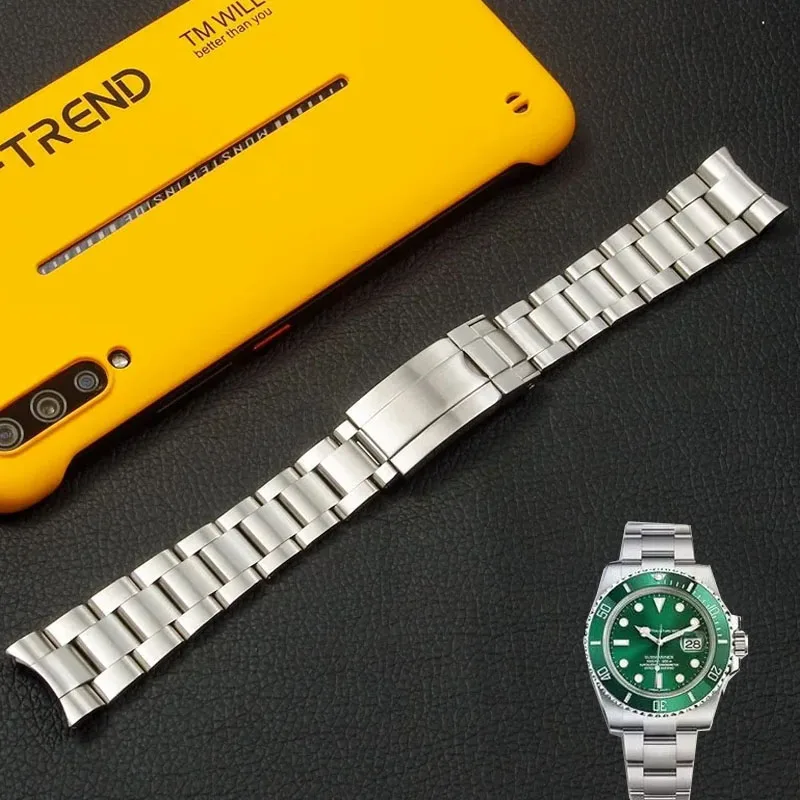 

Oyster Bracelet 904L Stainless Steel Watch Band for Rolex SUBMARINER DAYTONA SUP GMT Men's Watch Bracelet Metal Strap 20mm