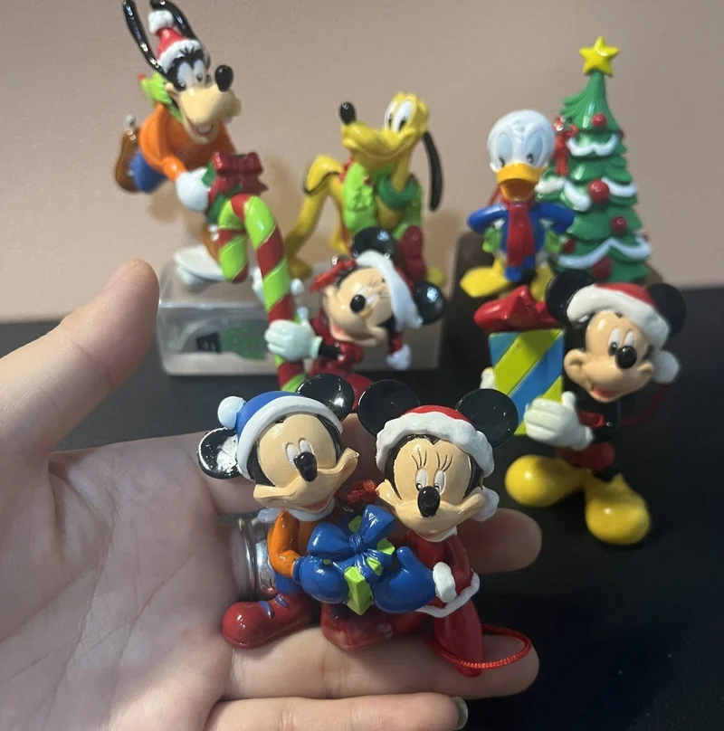 Cute Amusement Park Blind Box Small Mouse Duck Action Figure Male And Female Desktop Ornament Creative Decoration Toys Surprise