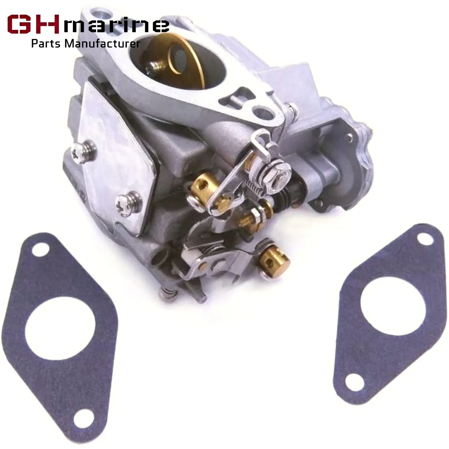 66M-14301-12  65W-14901 Carburetor Assy With Gaskets 66M-13646-00 for Yamaha 4-Stroke 15hp F15 Electric Start Outboard Motor
