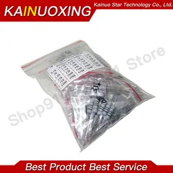 150PCS Resistor Kit 2W 3W 5W 5% 30values X 5PCS Carbon Film Resistance 0.1R-750R ohm 1K-820K Set