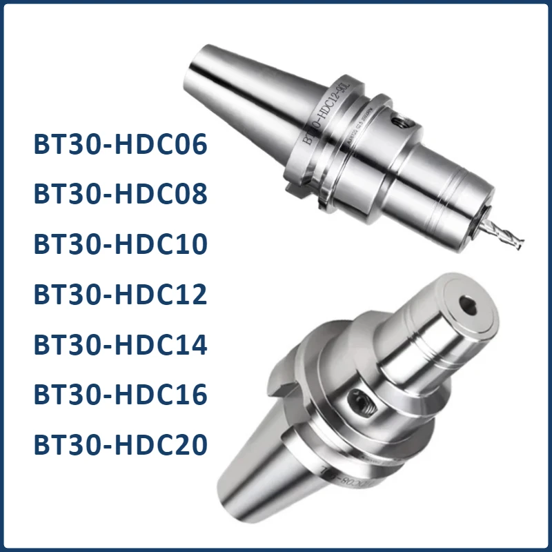

CNC Tools BT Hydraulic Tool Holder High precison Hydraulic Chuck Tool Shank BT30 PHC06 PHC08 HDC10 HDC12 HDC16 Collet