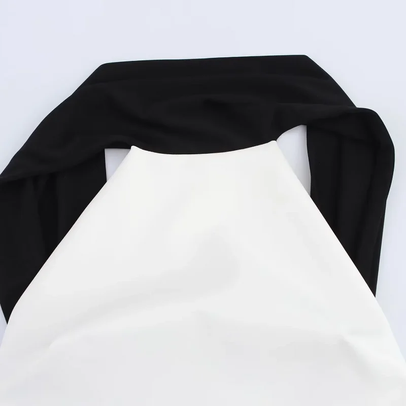 Sukienka damska HXAO 2025, biała mini sukienka typu halter, z odkrytymi ramionami, elegancka sukienka na imprezę, letnia sukienka damska bez pleców, krótka sukienka 088