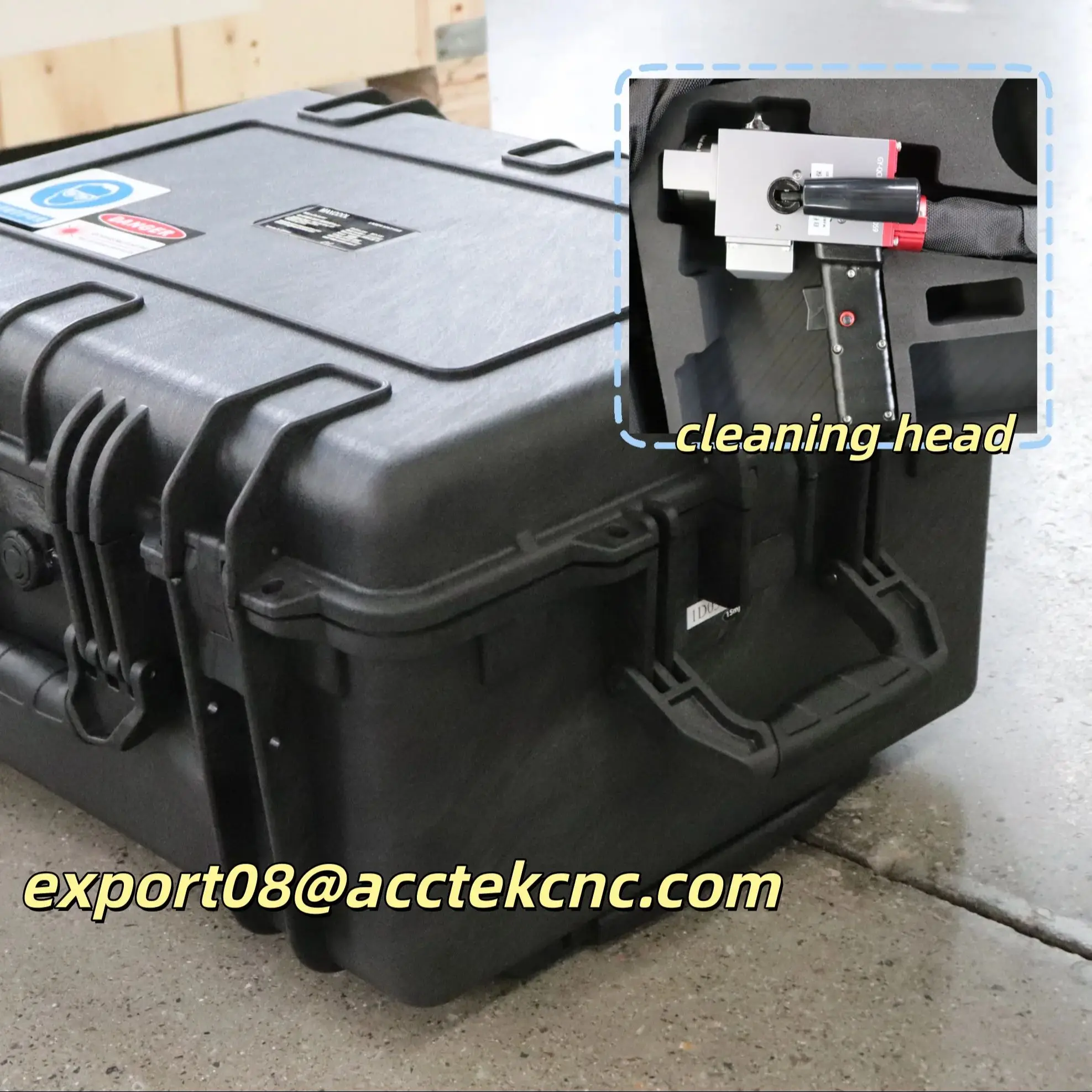 2026 Laser Cleaning Machine Pulse Laser Multi-power 300W Suitcase Pulsed Laser Cleaning Machine For Metal And Wood Cleaning