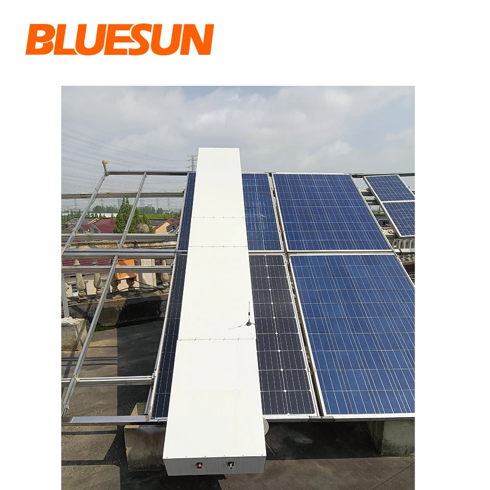 Solar Panel Cleaning Robot Bluesun Home Commercial  Solar Panel Energy Related  Products  Solar PV Clean Machine