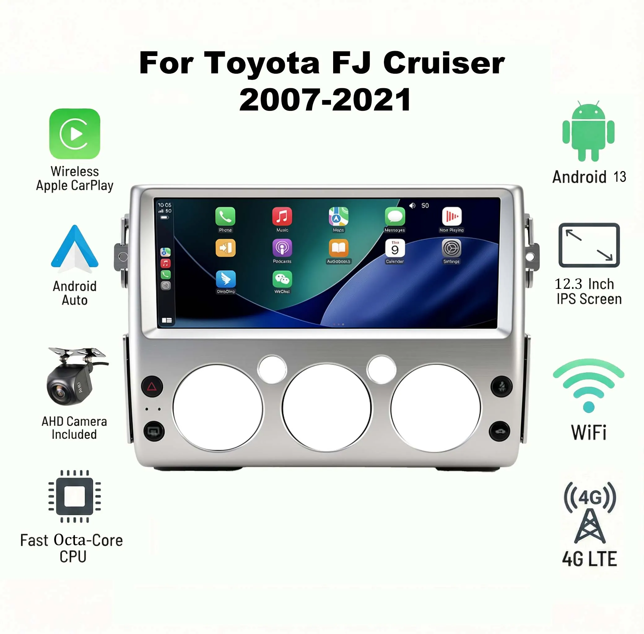 12.3" Android 13 Ca…