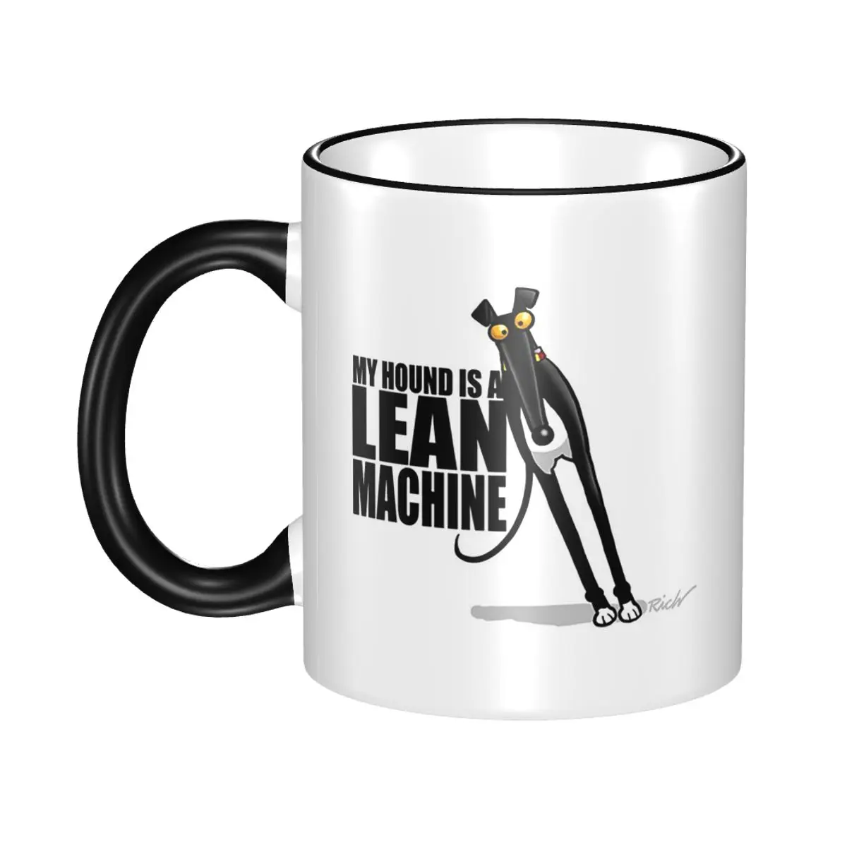 Lean Machine Mug Funny Ceramic Coffee Cups Tea Mugs Milk Cup Drinkware Gifts for Friends