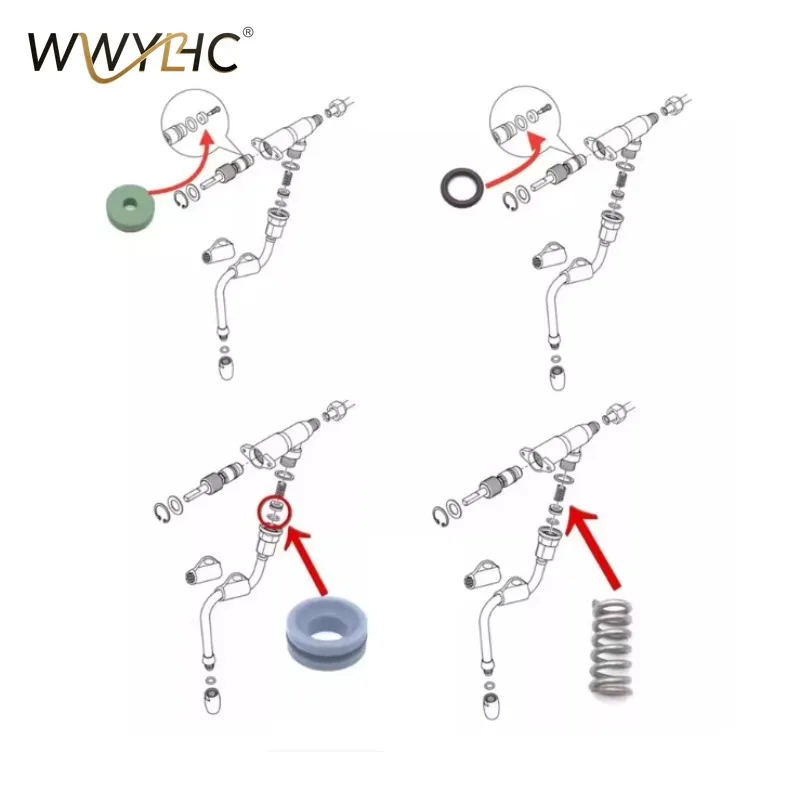 

Suitable for E98 M27 Coffee Machine Steam Valve Sealing Ring Gasket Spring Coffee Machine Accessories