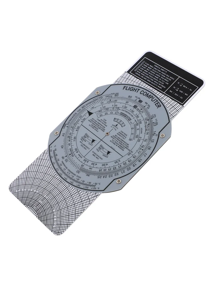 Aviation Ruler Aviation Plotter For Angle Calculations For Aviation Professionals For DIY Enthusiasts Lightweight And Portable