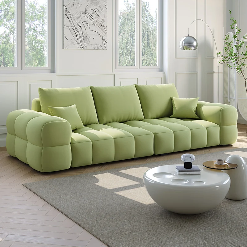 مسند الذراع شقة أريكة الكبار وسادة أرضية تصميم الحد الأدنى أريكة مريحة أنيقة Divani Da Soggiorno اكسسوارات المنزل #3