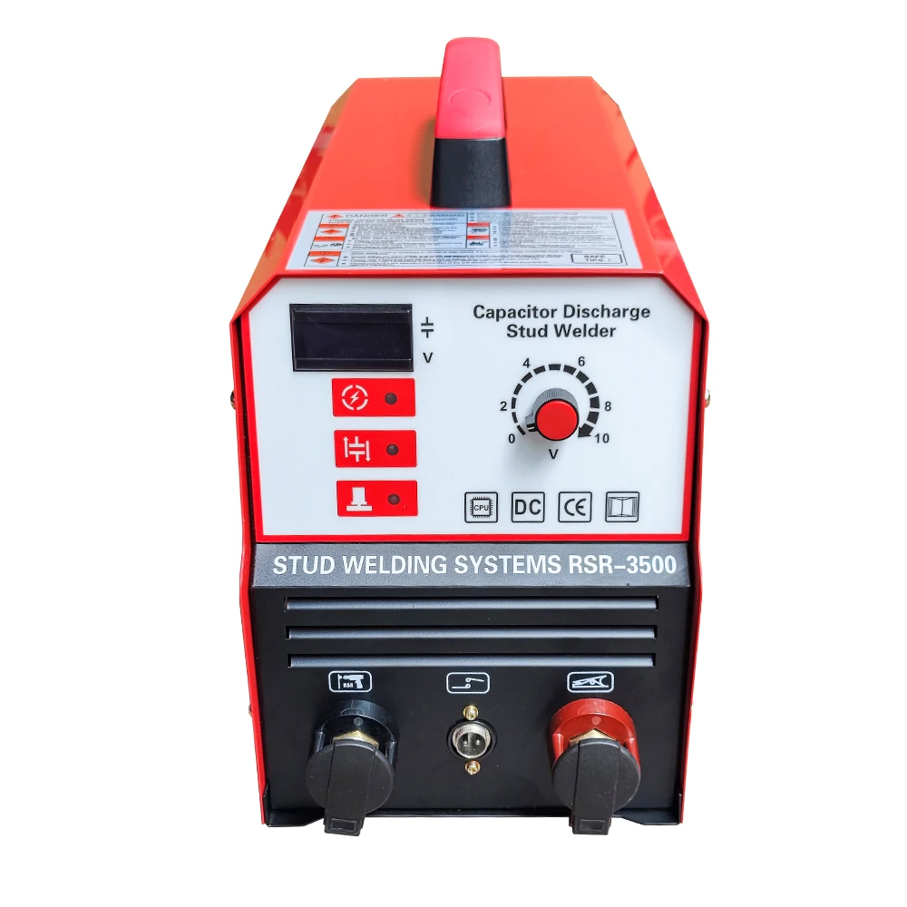 Manual New Stud Welding Machine RSR-3500 Capacitor Discharge Inverter For Carbon Steel 220V
