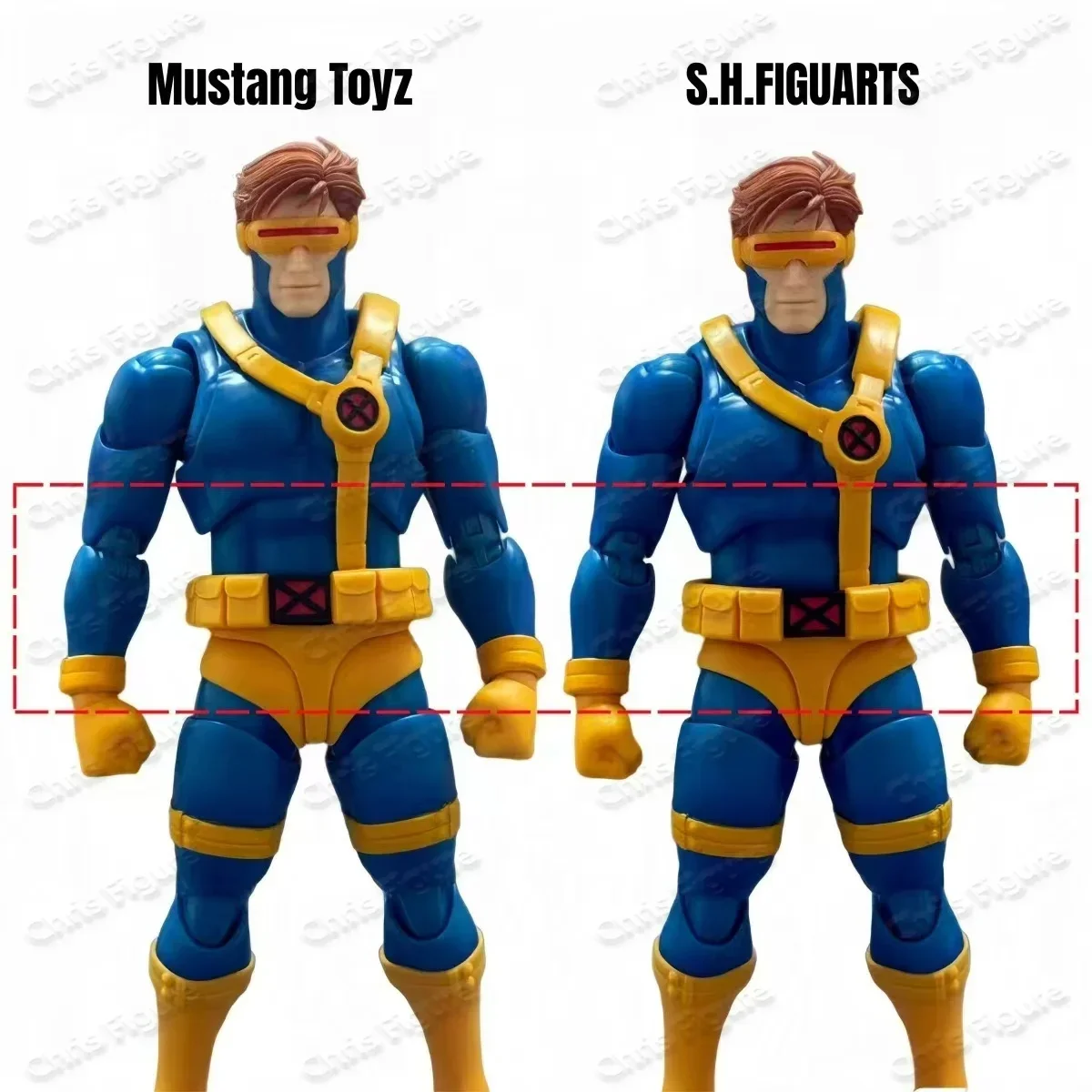 

In Stock Mustang Toys Mustang Toys MT01 X-Men Cyclops Scott Summers 1/12 Scale Action Figure Gift Collection
