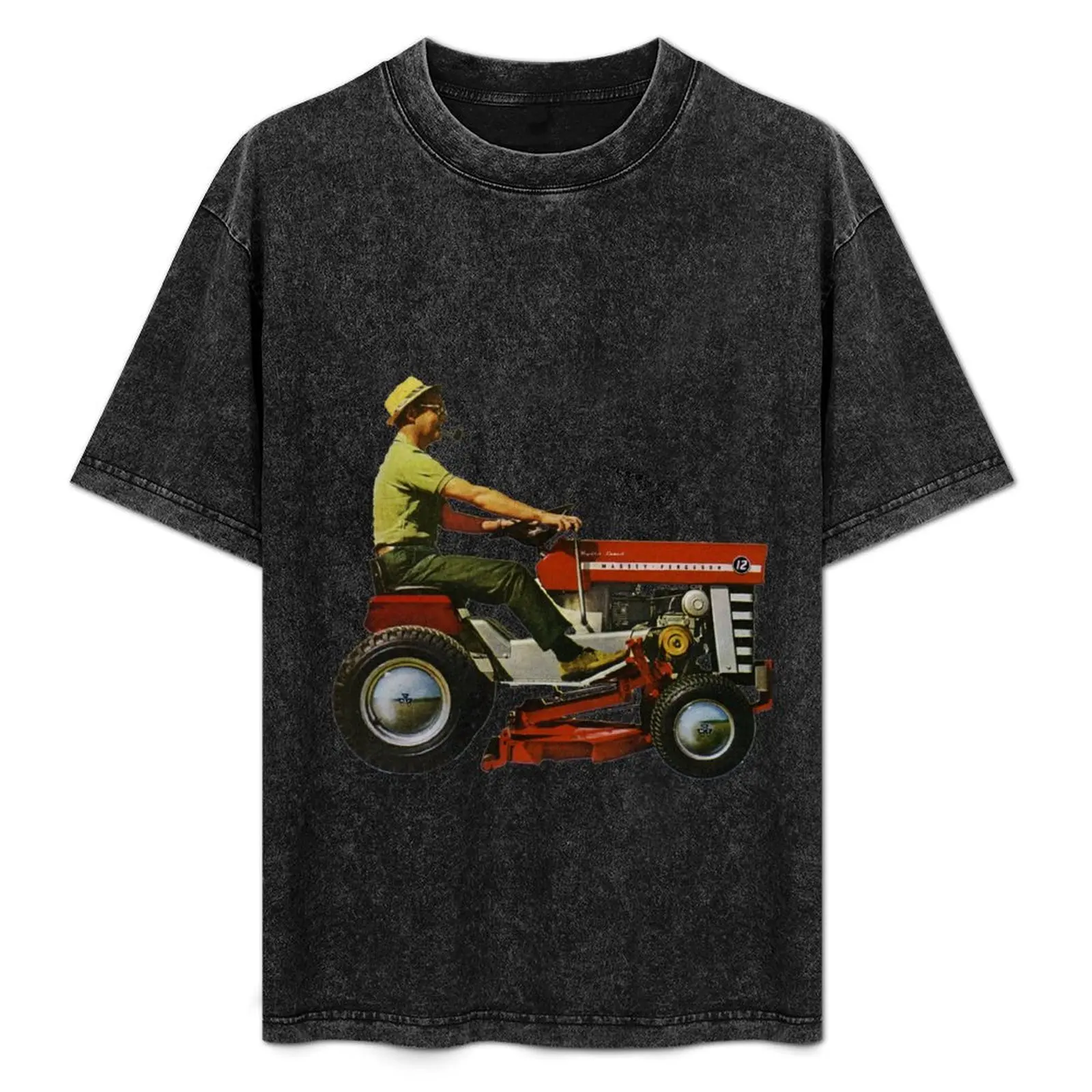 

Massey Ferguson Ride On Mower T-Shirt Summer Holiday T-Shirt