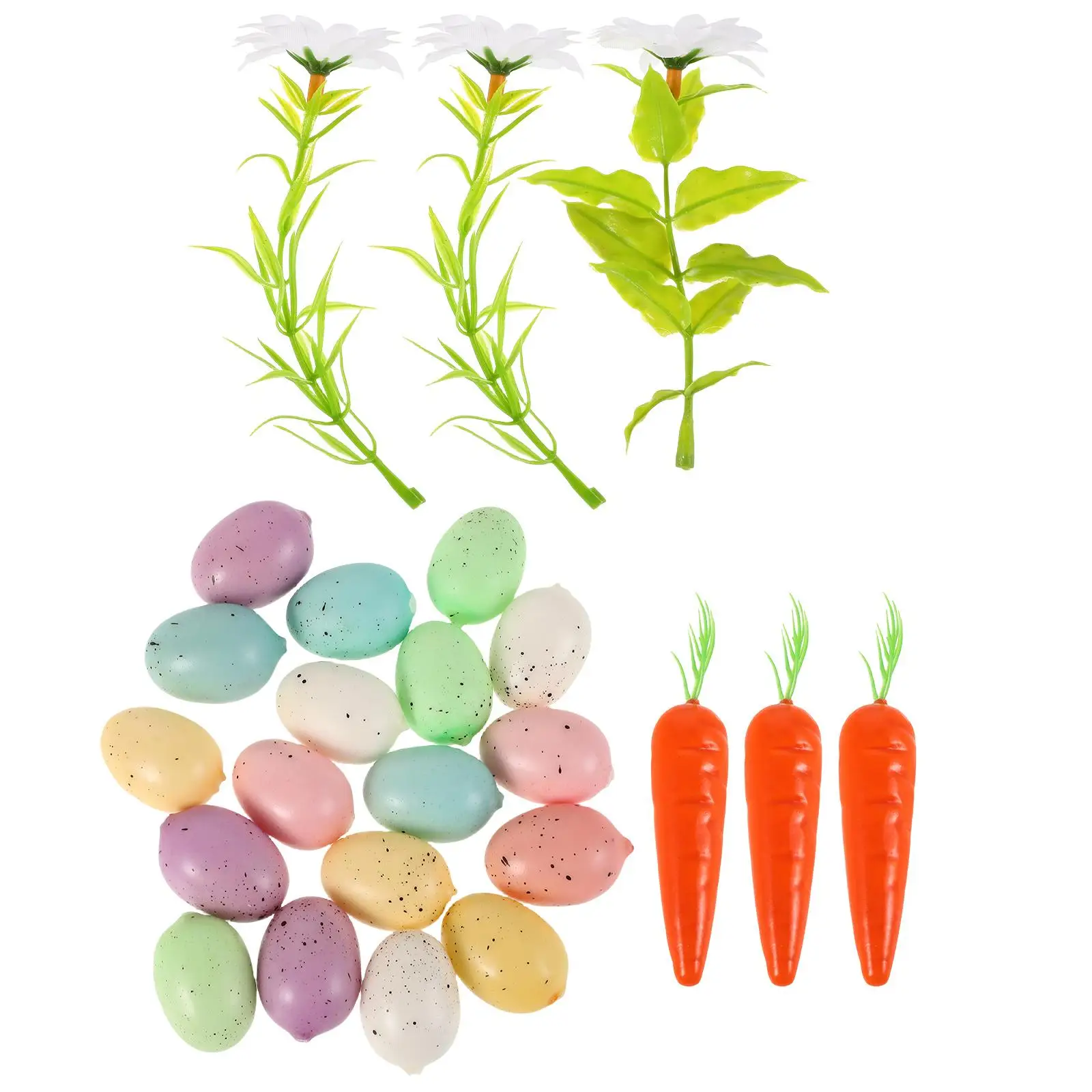 

Can Be Opened Easter Egg Carrot Ornaments Eggs Empty Plastic Decoration Mini Carrots