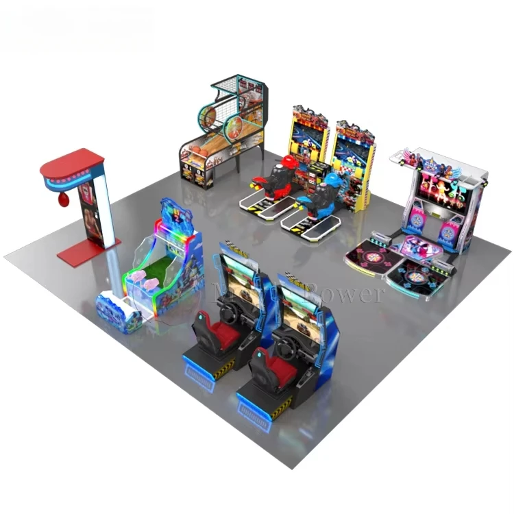 Professional Arcade Game Center Solution Manufacturer Amusement Coin Operated Arcade Game Machine