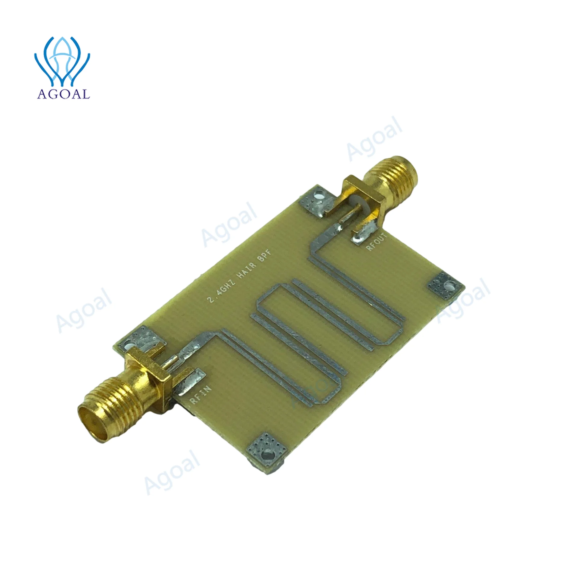 2.4GHZ ميكروستريب باندباس تصفية استبدال الملحقات أجزاء مرشح عملي ميكروستريب باندباس تصفية