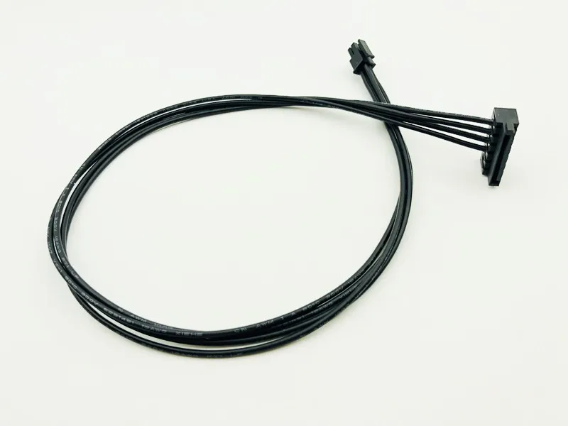 5개 45CM SSD 전원 공급 장치 미니 4핀 SATA 케이블 4핀 SATA 인터페이스 케이블 (레노버 510S 510A M410 M415 B250 마더보드용)