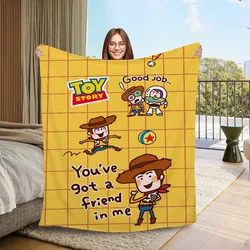 Toy Story coperte personalizzate per divano decorativo coperta da tiro biancheria da letto di lusso soffice Plaid casa e decorazione telo mare pisolino al ginocchio