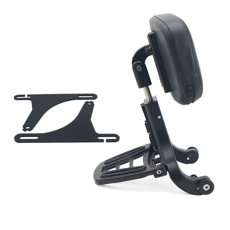 Multi Puporse Adjustable Folding Backrest Sissy Bar Fit for Dyna Street Bob Low Rider Super Glide Wide Glide FXDB FXDL 2006-2017