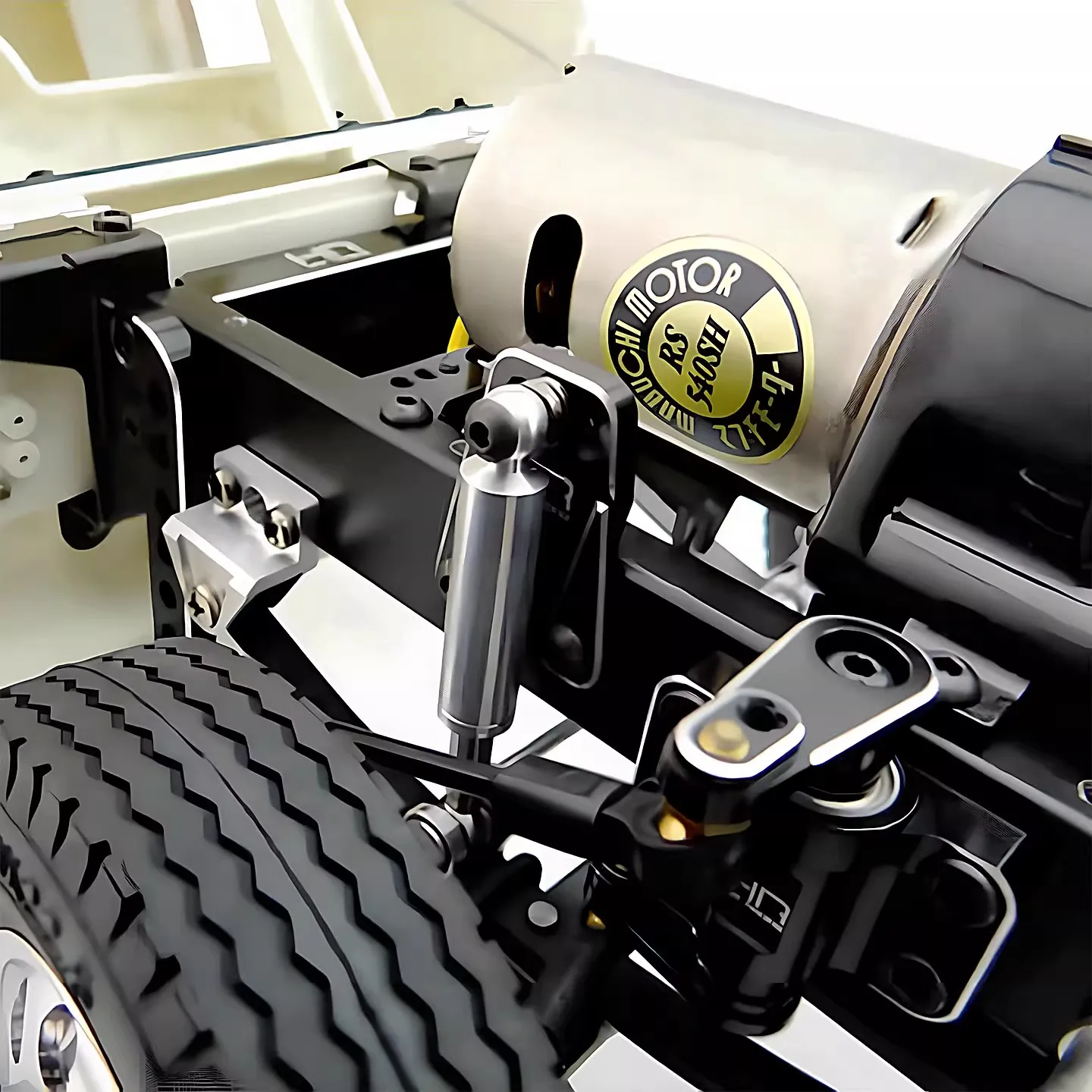 HR Tamiya 1/14 Scania King Trailer Suspension Arm Replacement Original # 19402872