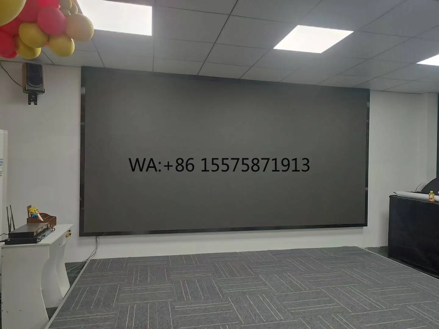 

Полноцветный светодиодный матричный экранный модуль P1.53 Внутренний светодиодный экран Внутренняя светодиодная видеостенная панель для рекламы