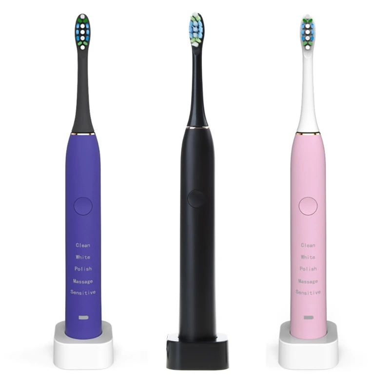 

Cleaning Electric Toothbrush Accepted Rechargeable Toothbrush USB ,Three Colors Choose for Health