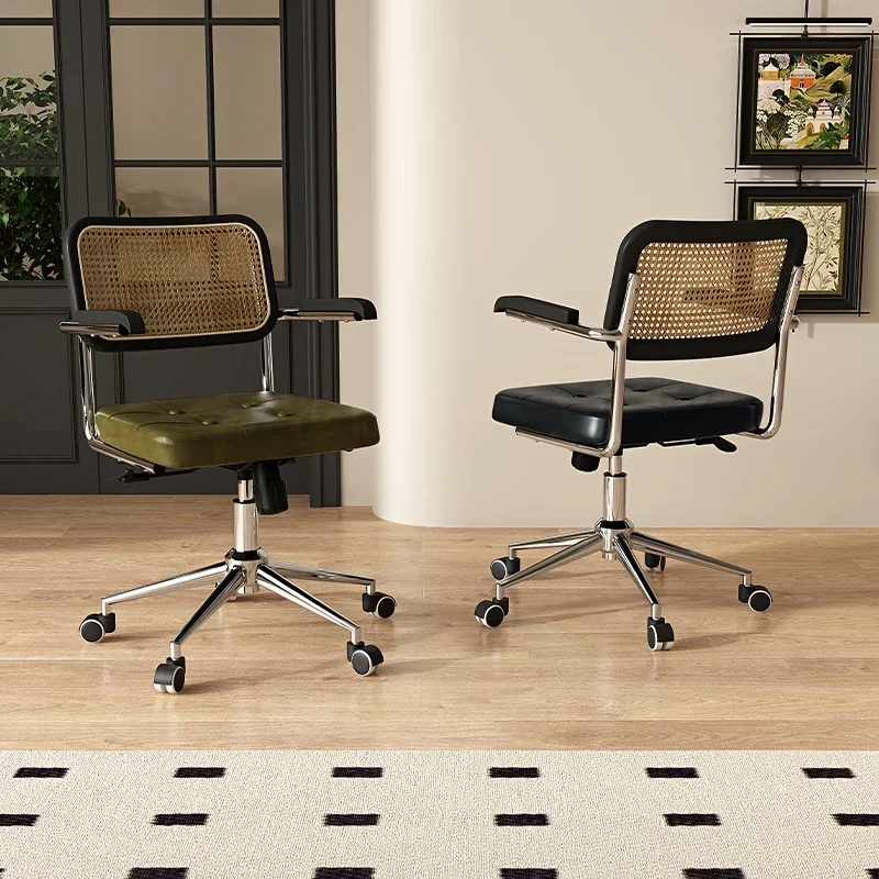 

Gaming Office Chairs Rattan Retro Sillas De Oficina Furniture Executive Office Desk Silla Verde Racing Seat Gaming Chairs