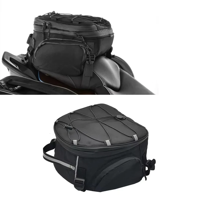 

New Motorcycle Accessories Nylon Black Waterproof Tail Bags Back Seat Bags Handbag For BMW R1300GS R 1300 GS R1300 GS r1300gs