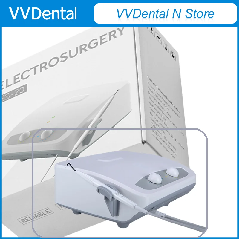 

VVDental ES-20 Dental Electrosurgical Unit High Frequency Electric Surgical Scalpel Portable w/ 7 Types Hyperfine Electrosurgery