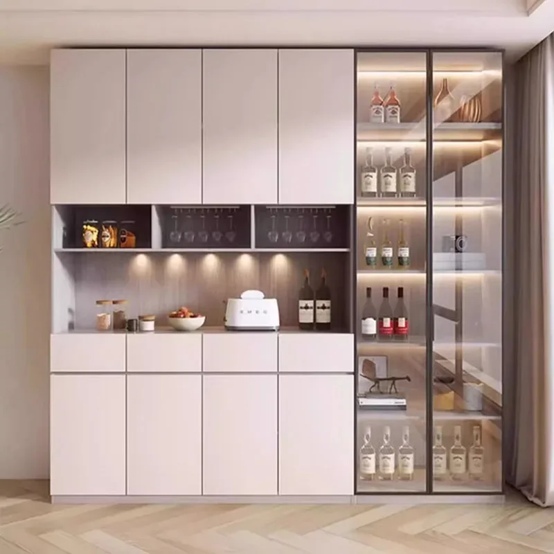 

Wine Refrigerator Modern Home Bar Antique Furniture Room Liquor Whiskey Cabinet Portable Open Cabinets Vitrine High End Hanging