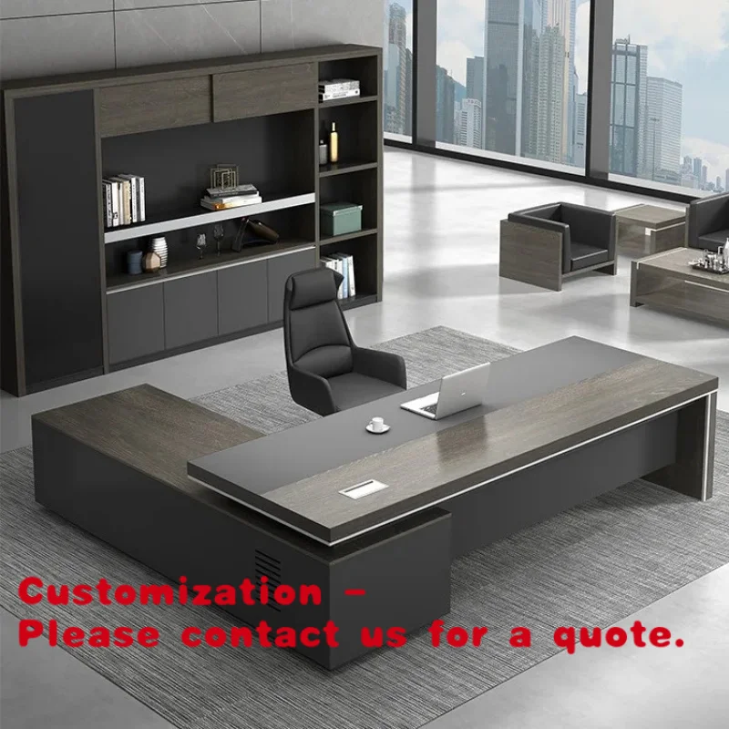 

Customize.Modern Simple Office Desk and Chair Combination Commercial Use