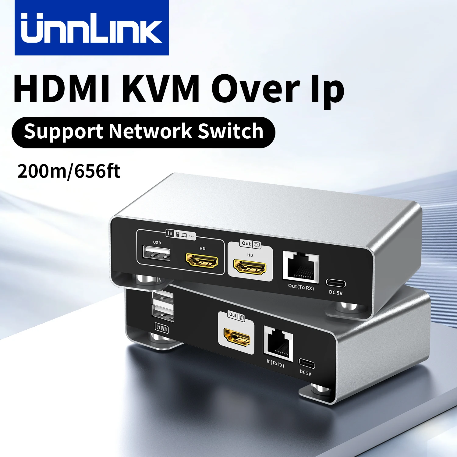 extensor-kvm-hdmi-unnlink-200m-120m-60m-sobre-rj45-ethernet-cat6-extensor-hdmi-usb-transmisor-y-receptor-compatible-con-raton-y-teclado