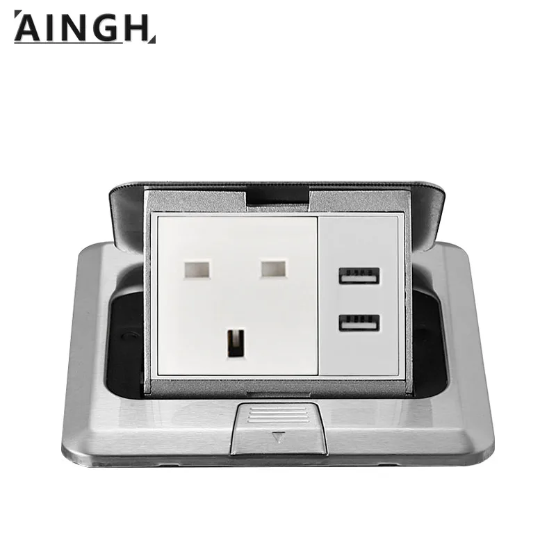 

Удлинитель настенный Электрический с Usb-разъемом, 13 а, 220 В