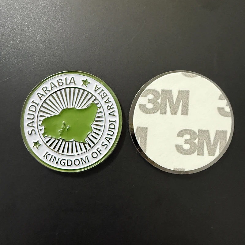 Saudi Arabia Mobile Phone 3M Sticker Badge Metal Pin Broooches Pins