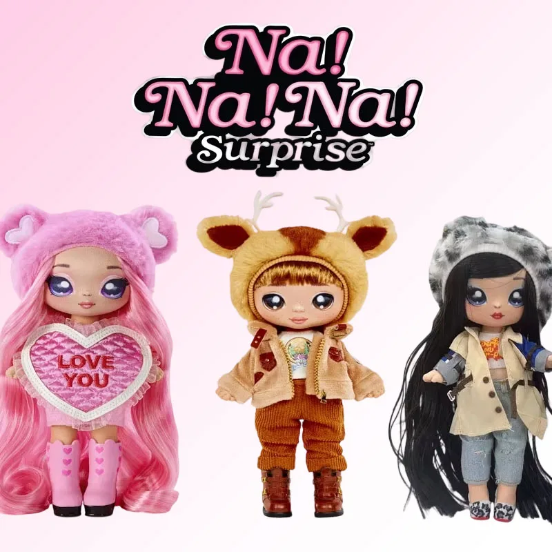 

Surprise Nana Doll Sweet Series Birthday Set Mini Cotton Doll Fashion Dress up Doll Accessories Girl Toys