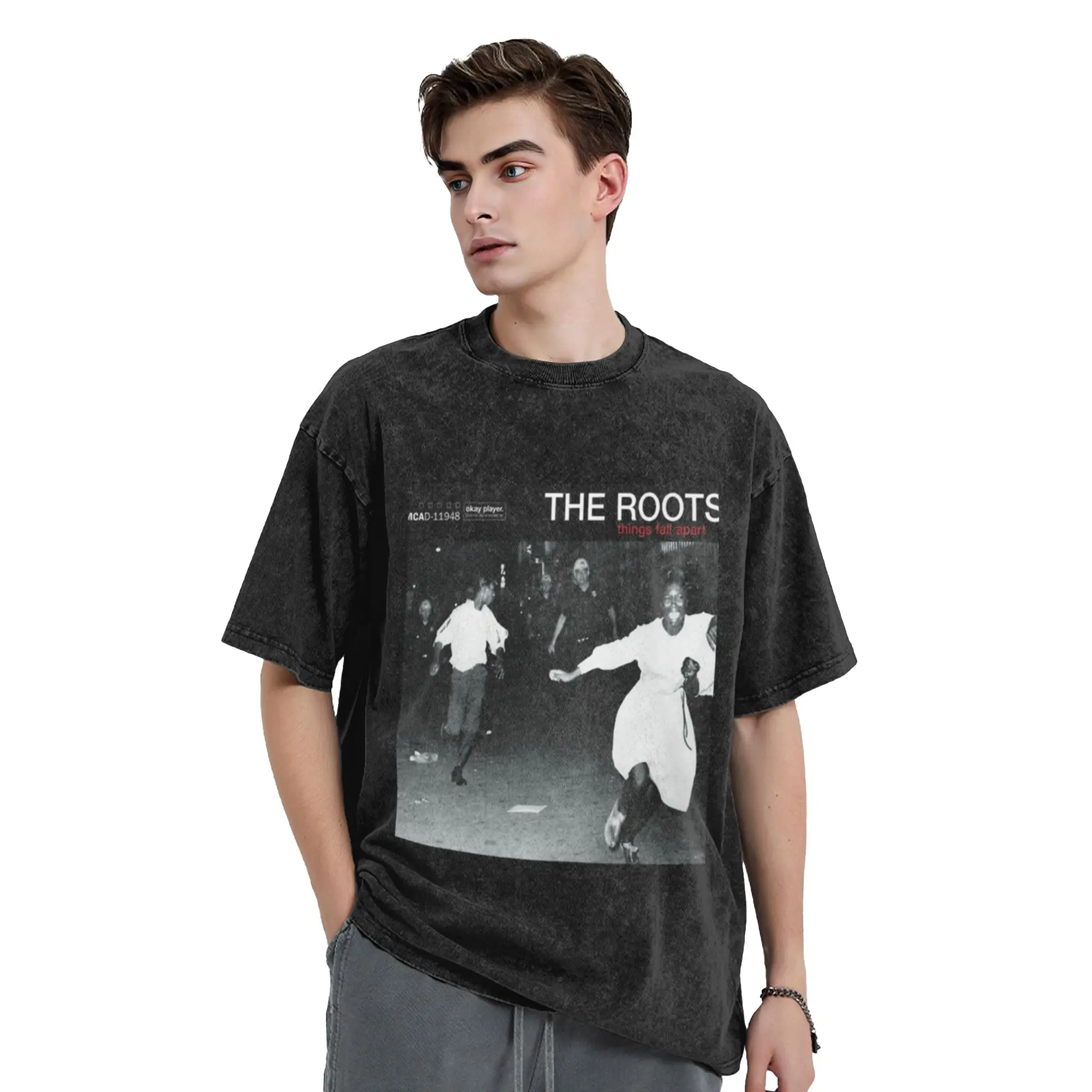 The roots things fall apart Unique Cool A Vintage Oversized Cotton Unisex T-Shirts