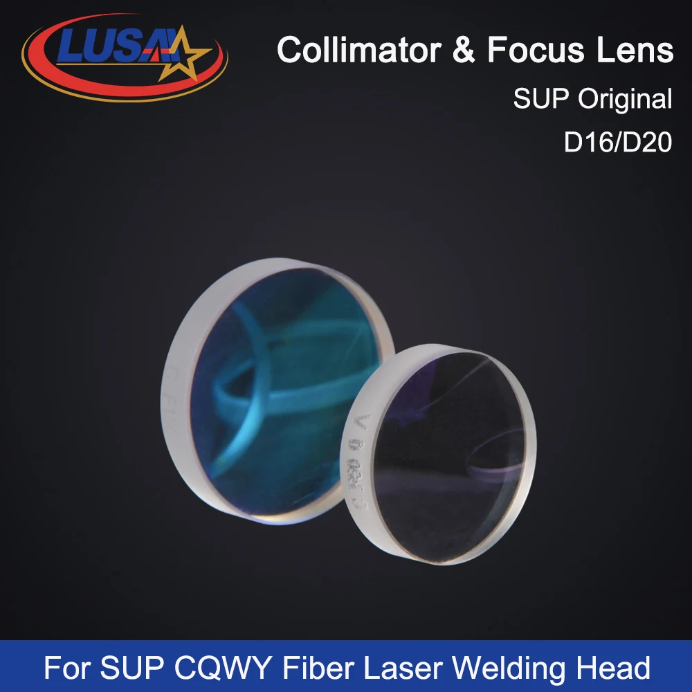 Imagem -02 - Lusai Sup Cqwy Lente de Foco do Colimador do Laser Soldadura Haad Claro Original D16d20 F60-f800 Sup20s t Sup21t Sup23s t Sup22c