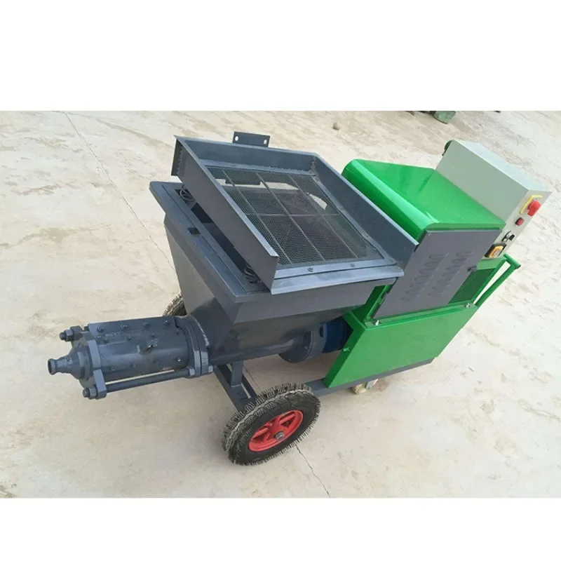 cement paint sprayer / mortar pump/Price mortar cement wall coating putty spray machine on sales