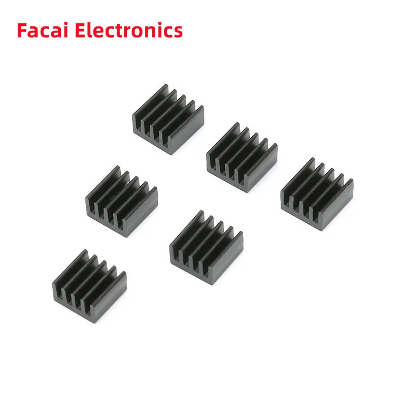 10/5pcs 8.8*8.8*5mm Heatsink Radiator Cooling Aluminum 8.8*8.8*5mm Heat Sink for LED Electronic Heat Dissipation Cooling Cooler