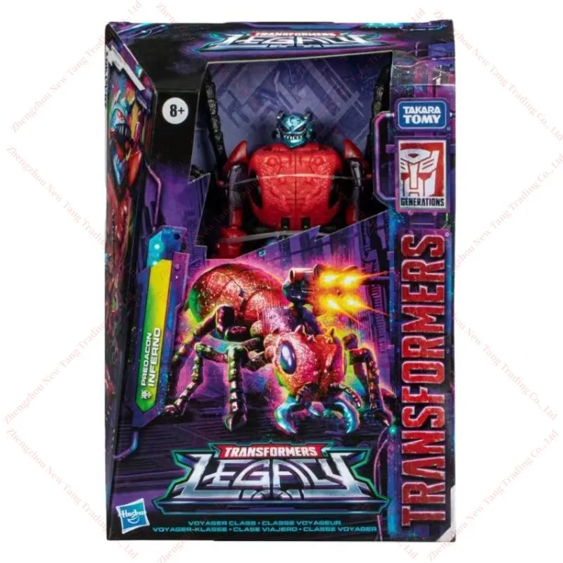 【48 Stunden Versand】 Transformed Toys Legacy Voyager Inferno 17CM Actionfigur Modell Spielzeugsammlung Hobby Geschenk