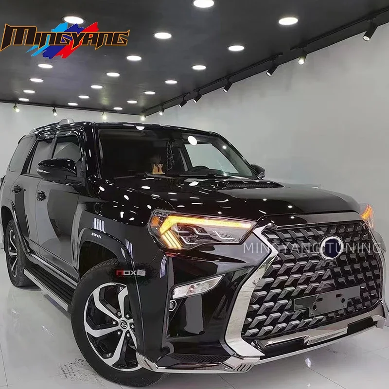 One Stop New Design V2 Full LED Head Light 2010-2021 Car Accessories 4 Lens 4 Beam Head Lamp for 4RUNNER 4 RUNNER Hea