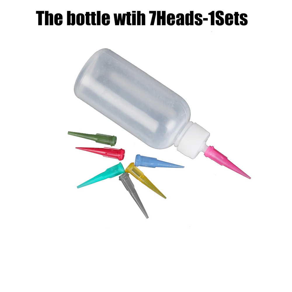 Ceramic Glue Bottle Precision Applicator Tool With Stainless Steel Tip For Crafts Slip Glue Liquid Wax Resin