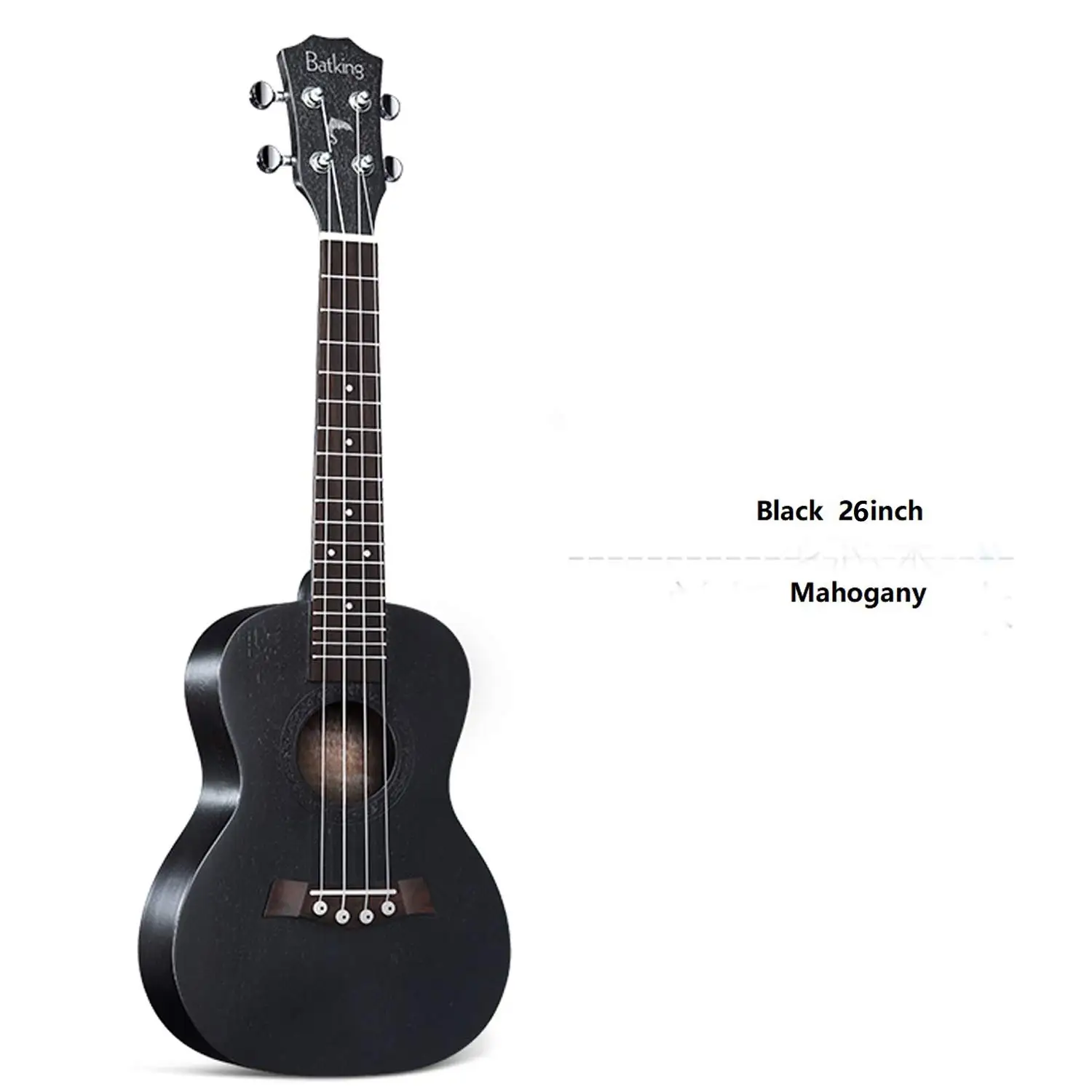 Ukulele Accessories with Ukulele Solid Top Mahogany With Gig Bag,Strap,Nylon String,Electric Tuner,Picks