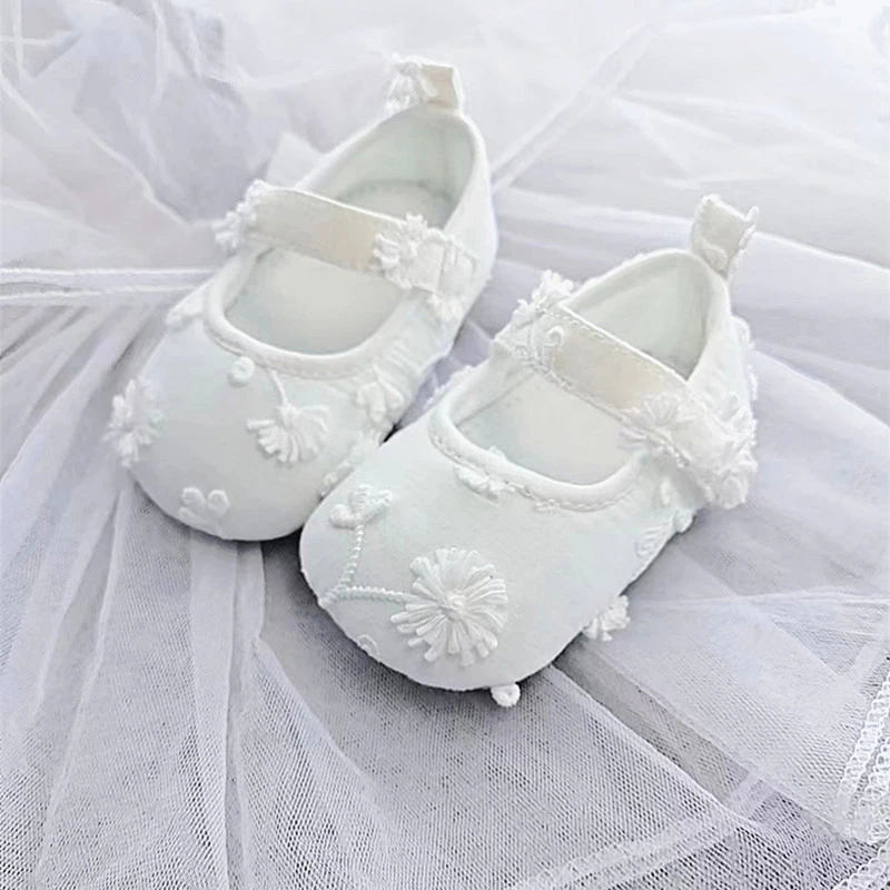 

Baby Shoes Flower Girls Princess Casual Shoes Moccasins Soft Sole Non-slip Bottom First Walker Shoes Toddler Infant Crib Shoes