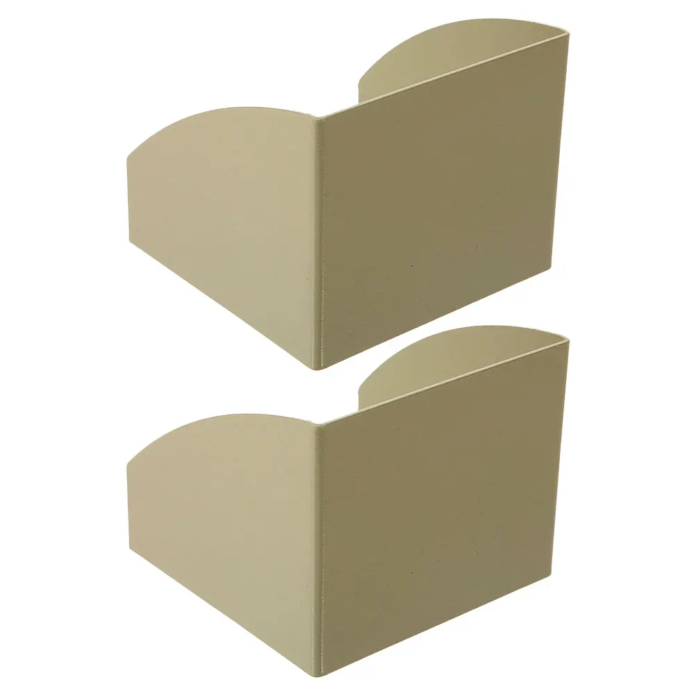 

2Pcs Waterproof Doorbell Socket Cover Outdoor Iron Protective Box Rainproof Outlet Case Wall Mount Plug Socket Protector